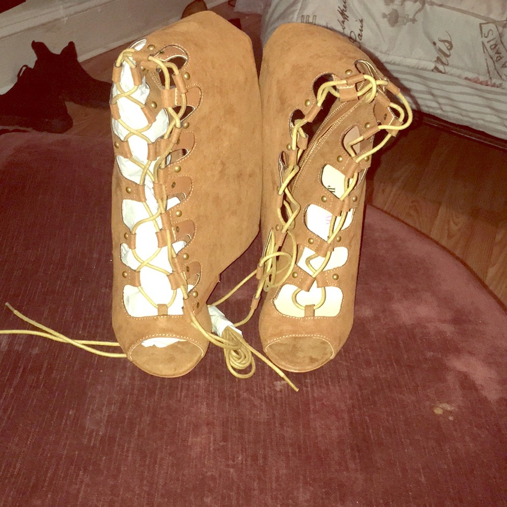 Brown Just Fab Boots